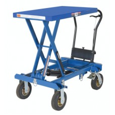 Vestil CART-PN-600 Rough Terrain Elevating Lift Cart with 600 lb Capacity | Pneumatic Tires, Hydraulic Foot Pump Vestil CART-PN-600 Rough Terrain Elevating Lift Cart with 600 lb Capacity | Pneumatic Tires, Hydraulic Foot Pump