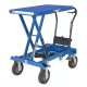 Vestil CART-PN-600 Rough Terrain Elevating Lift Cart with 600 lb Capacity | Pneumatic Tires, Hydraulic Foot Pump