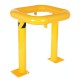 Vestil CGP-36 Heavy Duty Safety Yellow Column Protector, 2-Piece Steel Guard | 35-3/4 Inch High