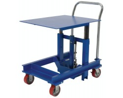 Vestil DIE-2430-36 Mobile Die Table – 2,000 lb Capacity and Foot Pump | 24" x 30" Platform