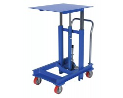 Vestil DIE-2430-60 Mobile Die Table with 2,000 lb Capacity | Extra-High Lift 36"–60"