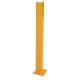 Vestil DSP-36 Overhead Door Track Protector | 36 Inch Steel Safety YellowGuard