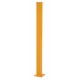 Vestil DSP-48 Overhead Door Track Protector | 48 Inch Safety Yellow Steel Guard