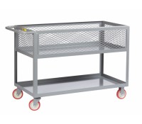 Little Giant 12 Inch Deep Shelf Truck with Mesh Sides