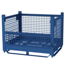 Davco GM-5131 Rigid Single Gate Wire Mesh Bulk Bin | Heavy-Duty Steel Storage Container Davco GM-5131 Rigid Single Gate Wire Mesh Bulk Bin | Heavy-Duty Steel Storage Container