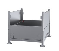 Davco KD2GS-01 Collapsible Bulk Container – Heavy-Duty Sheet Metal Storage