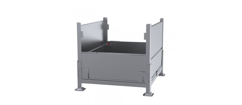 Davco KD2GS-01 Collapsible Steel Bulk Container: Specs, Benefits & Industrial Uses