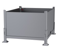 Davco KDS-01 Collapsible Bulk Container – Heavy-Duty Sheet Metal Storage