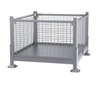 Davco KDW-01 Wire Mesh Container – Collapsible Steel Storage Bin