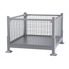 Davco Collapsible Wire Mesh Steel Bin KDW-01 | Heavy-Duty Foldable Wire Container Davco Collapsible Wire Mesh Steel Bin KDW-01 | Heavy-Duty Foldable Wire Container