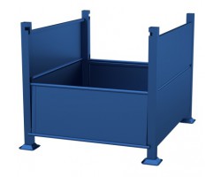 Davco Rigid Sheet Metal Bulk Container R2GS-01 | Heavy-Duty Industrial Storage Box