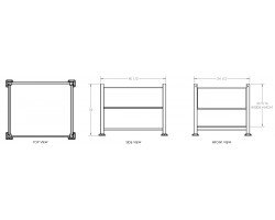 Davco Rigid Sheet Metal Bulk Container R2GS-01 | Heavy-Duty Industrial Storage Box