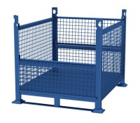 Davco R2GW-FBHD Wire Mesh Bin – Heavy-Duty Rigid Steel Storage