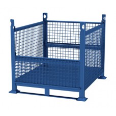 Davco R2GW-FBHD Rigid Wire Mesh Steel Bins | Flat Bottom Heavy-Duty Industrial Containers Davco R2GW-FBHD Rigid Wire Mesh Steel Bins | Flat Bottom Heavy-Duty Industrial Containers