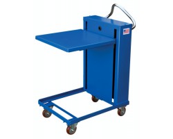 Vestil ETS-1120-24 Self-Elevating Spring Table Cart with 1,120 lb Capacity | 24" x 24" Platform