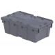 LEWISbins FP075 Plastic Attached Lid Distribution Container