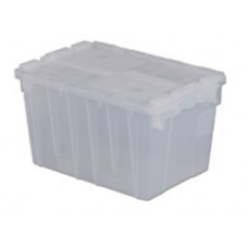 LEWISbins FP182CL Clear FliPak Attached Lid Container LEWISbins FP182CL Clear FliPak Attached Lid Container