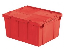 LEWISbins FP261 Plastic Attached Lid Distribution Container