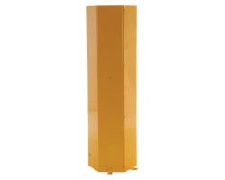 Vestil HEX-48 Safety Yellow Hexagonal Steel Column Guard | 48 Inch High