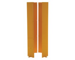 Vestil HEX-48 Safety Yellow Hexagonal Steel Column Guard | 48 Inch High