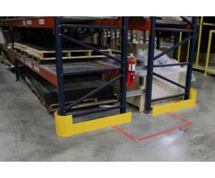 Handle-It Pallet Rack End Protector Handle-It Pallet Rack End Protector