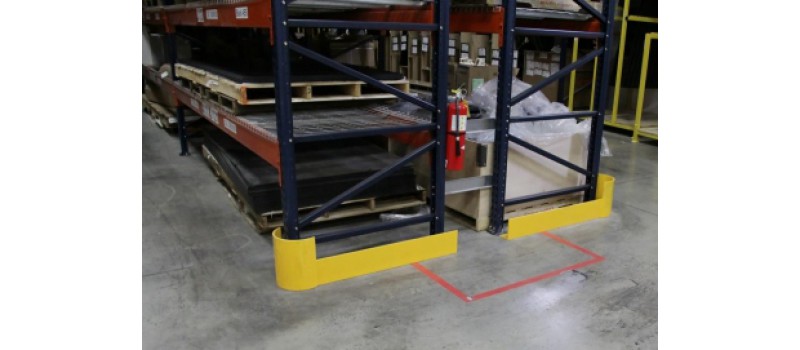Handle-It Pallet Rack End Protector