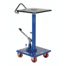 Vestil HT-02-1616A Hydraulic Post Table Cart with 200 lb Capacity |16 x 16 in Platform | 360 Degree Swivel Top, Vestil HT-02-1616A Hydraulic Post Table Cart with 200 lb Capacity |16 x 16 in Platform | 360 Degree Swivel Top,