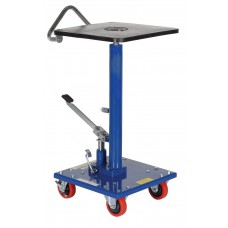 Vestil HT-03-1616A Hydraulic Post Table Cart with 300 lb Capacity | 16 x 16 inch Platform | 360 Degree Swivel Top Vestil HT-03-1616A Hydraulic Post Table Cart with 300 lb Capacity | 16 x 16 inch Platform | 360 Degree Swivel Top