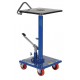 Vestil HT-03-1616A Hydraulic Post Table Cart with 300 lb Capacity | 16 x 16 inch Platform | 360 Degree Swivel Top