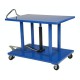 Vestil HT-20-3248 Hydraulic Post Table Cart, 2,000 lb Capacity | 32 x 48 inch Platform