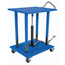 Vestil Hydraulic Post Table Cart with 3,000 lb Capacity | 30 x 42 in Platform | HT-30-3042