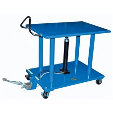 Vestil Hydraulic Post Table Cart with 4,000 lb Capacity | 48 x 48 inch Platform | HT-40-4848 Vestil Hydraulic Post Table Cart with 4,000 lb Capacity | 48 x 48 inch Platform | HT-40-4848