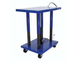 Vestil Hydraulic Post Table Cart with 6,000 lb Capacity | 32 x 48 in Platform | HT-60-3248