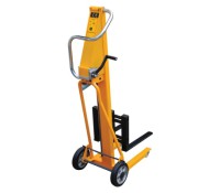 Vestil Portable Hand Winch Mini Stacker – Lightweight Manual Lift & Transport