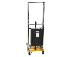 Vestil HYD-10-DC Battery Powered Hefti-Lift Stacker with 880 lb Capacity | 59" Service Range