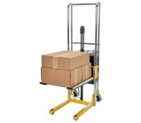 Vestil DC Powered Hefti-Lift – Battery Electric Hydraulic Lift w/ Removable Platform