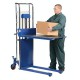Vestil HYD-10-EP Hefti-Lift Manual Hydraulic Stacker with 300 lb Capacity | 59" Lift
