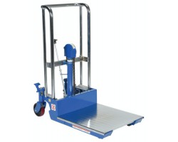 Vestil HYD-3 Hefti-Lift Manual Hydraulic Stacker with 880 lb Capacity | Foot Pump Lift