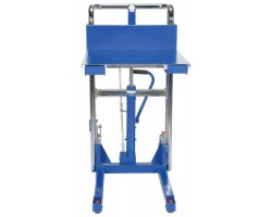 Vestil HYD-3 Hefti-Lift Manual Hydraulic Stacker with 880 lb Capacity | Foot Pump Lift