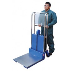 Vestil HYD-5 Hefti-Lift Manual Hydraulic Stacker with 880 lb Capacity | Foot Pump Lift Vestil HYD-5 Hefti-Lift Manual Hydraulic Stacker with 880 lb Capacity | Foot Pump Lift
