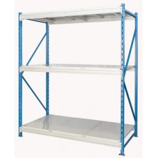 Hallowell HBR482487-3S Steel Decking Bulk Rack – Heavy-Duty Warehouse Storage System Hallowell HBR482487-3S Steel Decking Bulk Rack – Heavy-Duty Warehouse Storage System