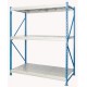 Hallowell HBR483687-3S-S Steel Decking Bulk Shelving – Heavy-Duty Starter Unit for Industrial Warehouse Storage