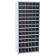 Hallowell 5529-18 Hi-Tech Metal Bin Shelving Starter Unit – 36” W x 18” D x 87” H, 78 Openings (66 @ 6”x6”, 12 @ 6”x9”)