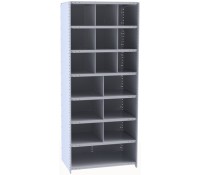 Hallowell 5533 Hi-Tech Parts Bin Shelving – 16 Openings