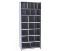 Hallowell 5534 Hi-Tech Storage Bin Shelving – 24 Openings