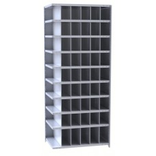 Hallowell A5528-12 Hi-Tech Metal Compartment Steel Shelving Hallowell A5528-12 Hi-Tech Metal Compartment Steel Shelving