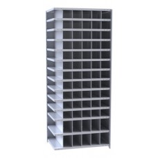 Hallowell A5529-12 Hi-Tech Metal Compartment Steel Shelving Hallowell A5529-12 Hi-Tech Metal Compartment Steel Shelving