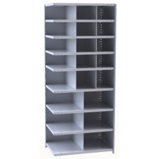Hallowell A5532-12 Hi-Tech Metal Compartment Steel Shelving Hallowell A5532-12 Hi-Tech Metal Compartment Steel Shelving