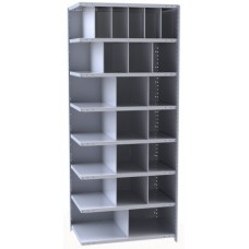 Hallowell A5534-12 Hi-Tech Metal Bin Compartment Steel Shelving Hallowell A5534-12 Hi-Tech Metal Bin Compartment Steel Shelving