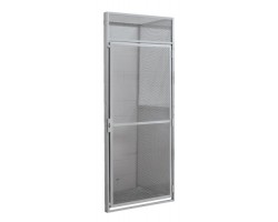 Hallowell BSL363690-R-1S-HG Single Tier Steel Bulk Storage Starter Locker – Heavy-Duty, Economical Wire Mesh Storage System